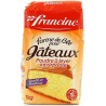 Francine Farine de Blé Pour Gateaux Poudre à lever Incorporée Gonflés et Moelleux 1Kg