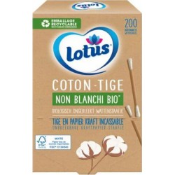 Lotus Bâtonnets bio x200 boîte 200 unités