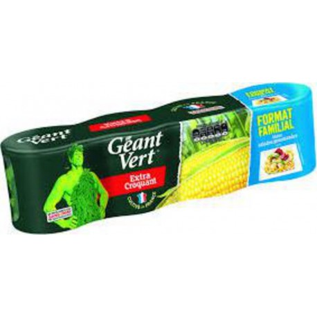 Géant Vert Maïs Extra croquant 4x140g 560g