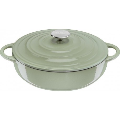 TEFAL Cocotte Fonte LOV sauteuse 28cm vert
