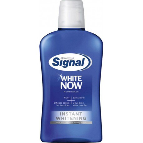 Signal Bain De Bouche Classique White Now Instant Whitening 500ml