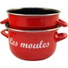 Baumalu Marmite à moules 18cm rouge