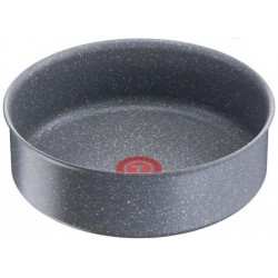TEFAL Ingenio Sauteuse 24cm Aluminium Gris moucheté L6803502
