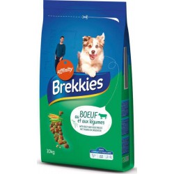 Brekkies Croquettes au Boeuf et aux Légumes 10Kg