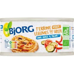 Bjorg Terrine végétale Légumes du Soleil 125g