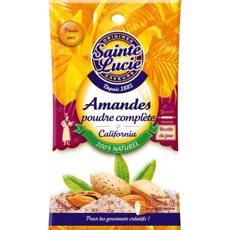 Sainte Lucie Amandes en poudre complète California 100g