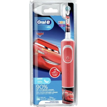 Oral-B Brosse à Dents Électrique Kids Cars +3ans