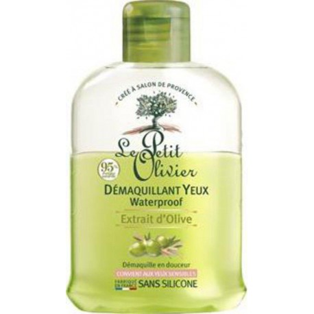 Le Petit Olivier Démaquillant Yeux Extrait de Feuilles d’Olivier & Huile d’Olive 125ml