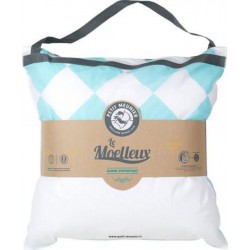 Petit Meunier Oreiller moelleux synthétique 60x60cm