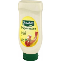 Bénédicta MAYONNAISE NATURE Goût Authentique 585g