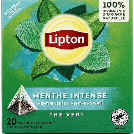 LIPTON THE VERT MENTHE INTENSE 32g x20