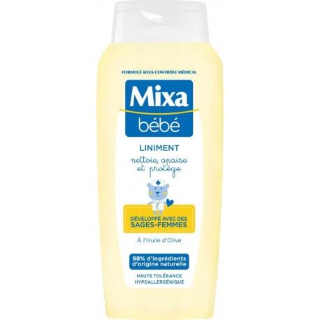 MIXA BEBE SOIN BEBE Liniment Bébé Sages-femmes Hypoallergénique 390ml