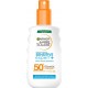GARNIER AMBRE SOLAIRE Spray Protection Solaire Sensitive Expert+ adulte FPS50+ 150ml