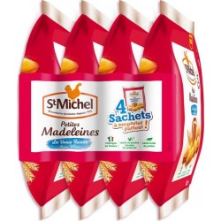 St Michel Madeleines 4x85g 340g