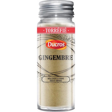 Ducros Torréfié Gingembre Idéal pour la Cuisine Thaï et Chinoise 32g (lot de 3)