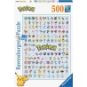 Ravensburger Puzzle 500 pièces - Pokédex première génération / Pokémon