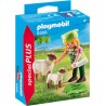 PLAYMOBIL 9356 FERMIERE AVEC MOUTONS
