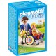 PLAYMOBIL 6663 Enfant avec fauteuil roulant et papa