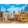 PLAYMOBIL 9898 City Action - Camion avec Conteneur Aménagé