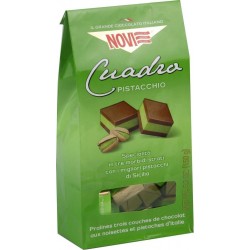 NOVI Cuadro 4 chocolat praliné Pistaches 150g