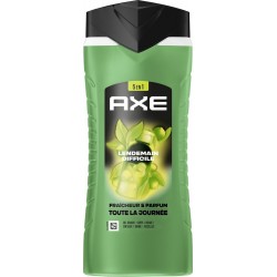 AXE Gel douche Homme Corps Cheveux Fraîcheur Parfum 24h Lendemain Difficile 400ml