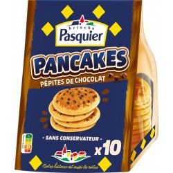 Pancakes Pasquier Pépites de chocolat x10 350g