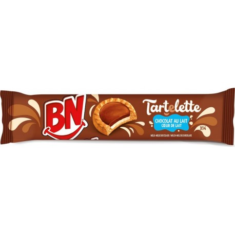 BN Tartelette Chocolat au Lait et Fourrée à la Crème 100g
