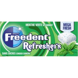 Freedent Dragées Refreshers Menthe Verte x8 18g