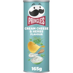 PRINGLES Chips tuiles cream cheese et herb 165g