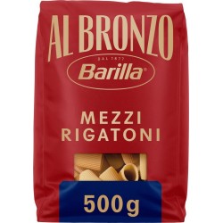 BARILLA Pâtes mezzi rigatoni al bronzo 500g