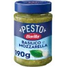 BARILLA Sauce Pesto Basilic et Mozzarella 190g