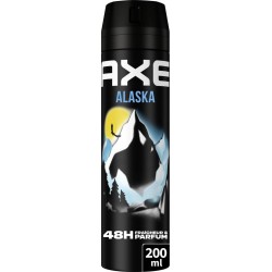 AXE Déodorant spray Homme Fraîcheur et parfum 48h Alaska 200ml