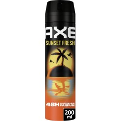 AXE Déodorant spray Homme Fraîcheur 48h Sunset Fresh 200ml