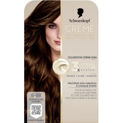 SCHWARZKOPF Coloration 9-16 Blond Clair Cendré Soin Intense Crème Supreme coloration