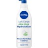 NIVEA Lait Corps Hydratant Aloe Vera Peau Normale à Sèche Hydratation 72h 400ml