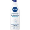 NIVEA Lait Corps Peau Normale à Sèche Hydratation 72H Acide Hyaluronique et Minéraux Marins 400ml