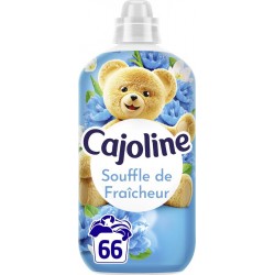 CAJOLINE Adoucissant Souffle de Fraîcheur le bidon de 1386ml
