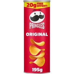 Pringles Chips Tuiles Original 195g