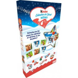 KINDER Calendrier de l'Avent Enfants Chocolat Memory 316g