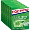 HOLLYWOOD Chewing gum greenfresh les 5 boîtes de 14g