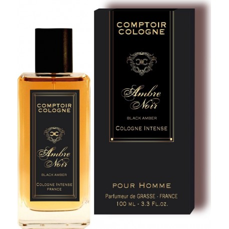 COMPTOIR COLOGNE Eau de cologne Homme Ambre Noir 100ml