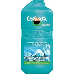 USHUAIA Shampooing douche minéraux marins 280ml