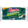 Spontex Gratte-Eponge Performance Par 3 (lot de 3 soit 9 éponges)