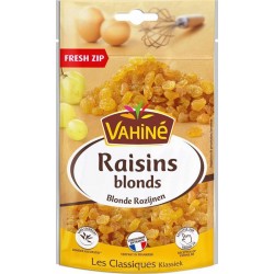 Vahiné Raisins Blonds Les Classiques Fresh Zip 125g (lot de 3)