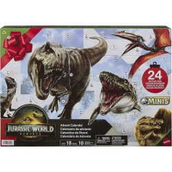 MATTEL Calendrier de l'avent Jurassic World l'unité