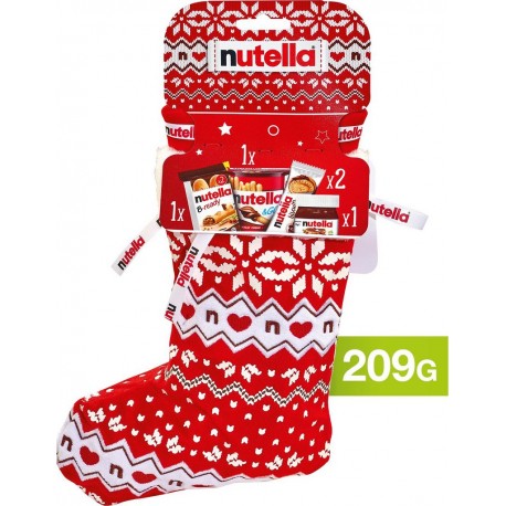 NUTELLA Assortiment de Chocolats Lait Chaussette 210g