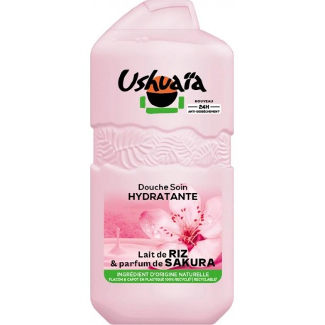 USHUAIA DOUCHE LAIT DE RIZ & FLEUR DE SAKURA 280ml