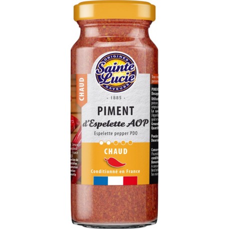 Aop Sainte Lucie Piment d'Espelette 50g