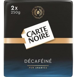 CARTE NOIRE DECAFEINE PUR ARABICA 2X250g 500g