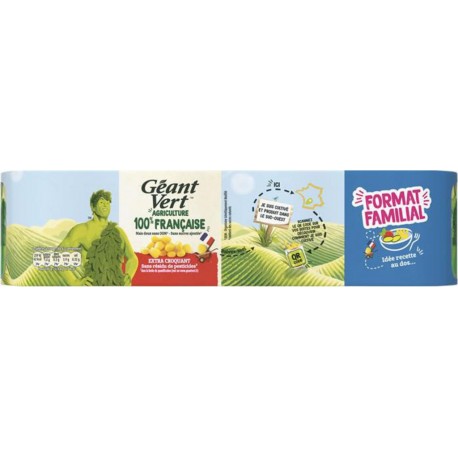 Géant Vert Maïs Extra croquant 4x140g 560g